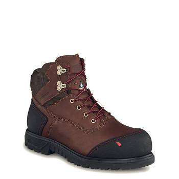 Red Wing Férfi Brnr XP 6-inch CSA Safety Toe Vízálló Bakancs Barna